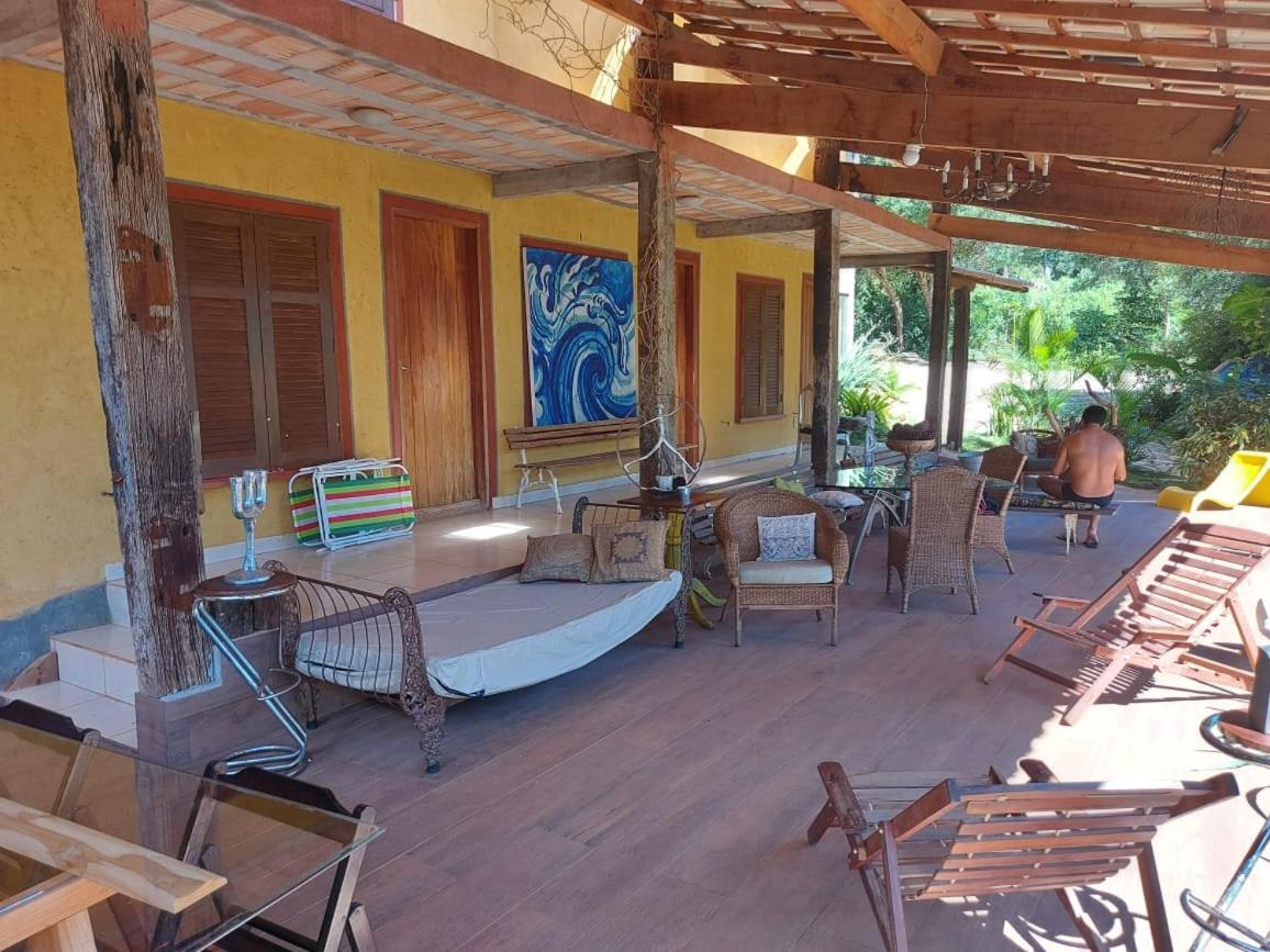 Casas E Apartamentos Da Praia, Lapinha Na Beira Do Lago Сантана-ду-Риашу Экстерьер фото